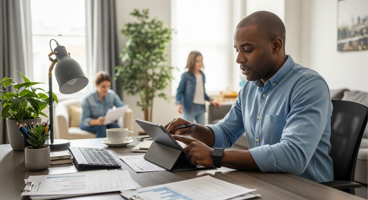 gestion propriétaire tablette maison