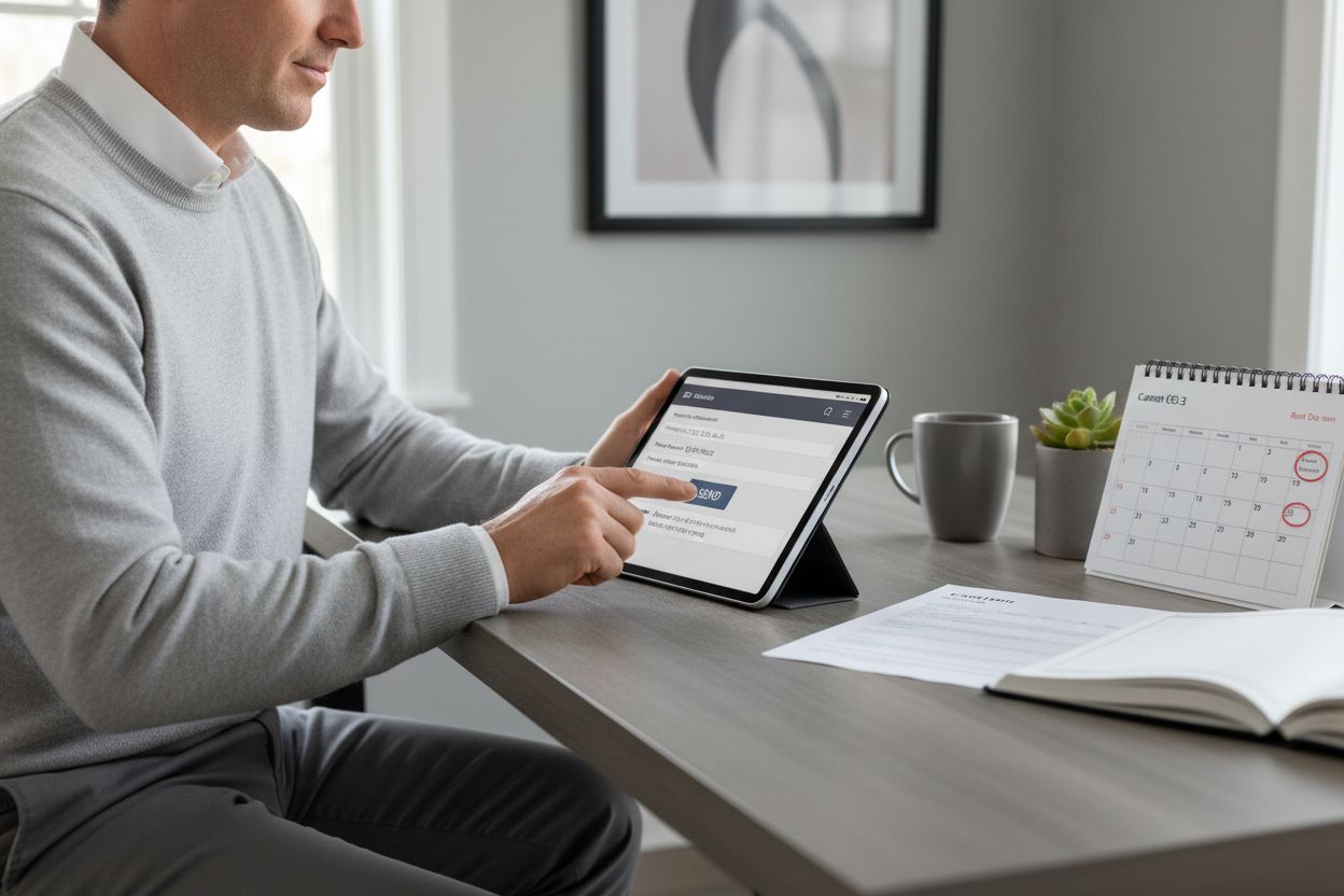 modèle appel de loyer