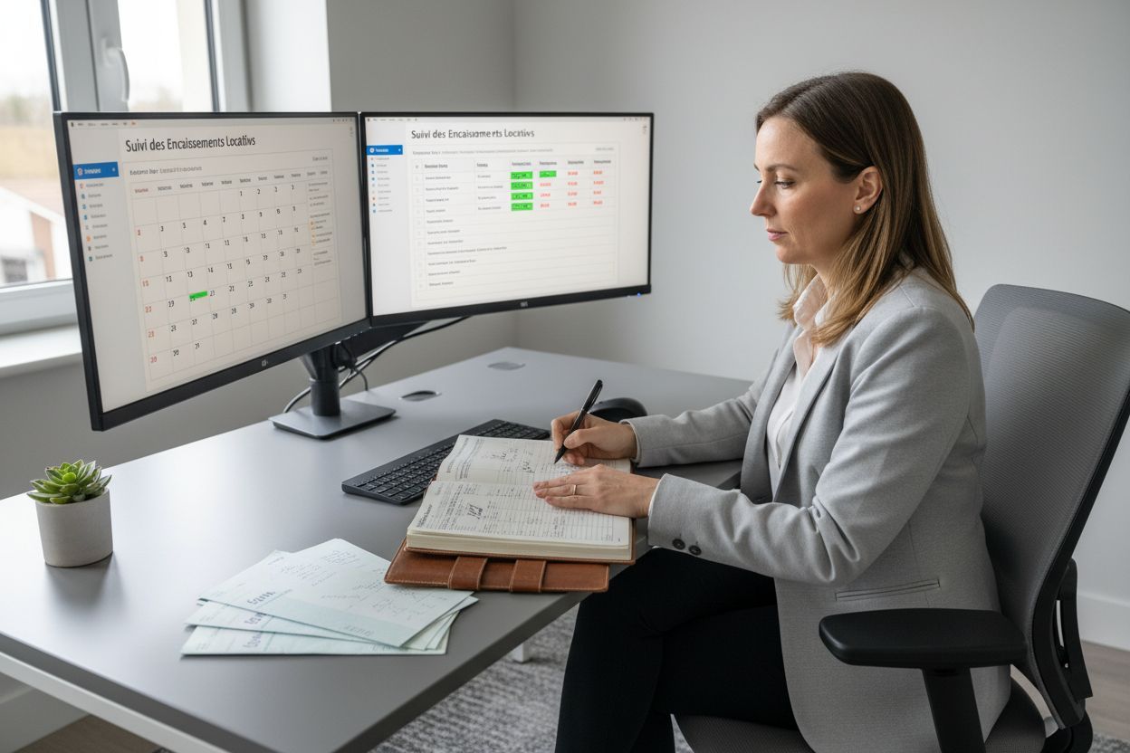 vérification encaissements loyers