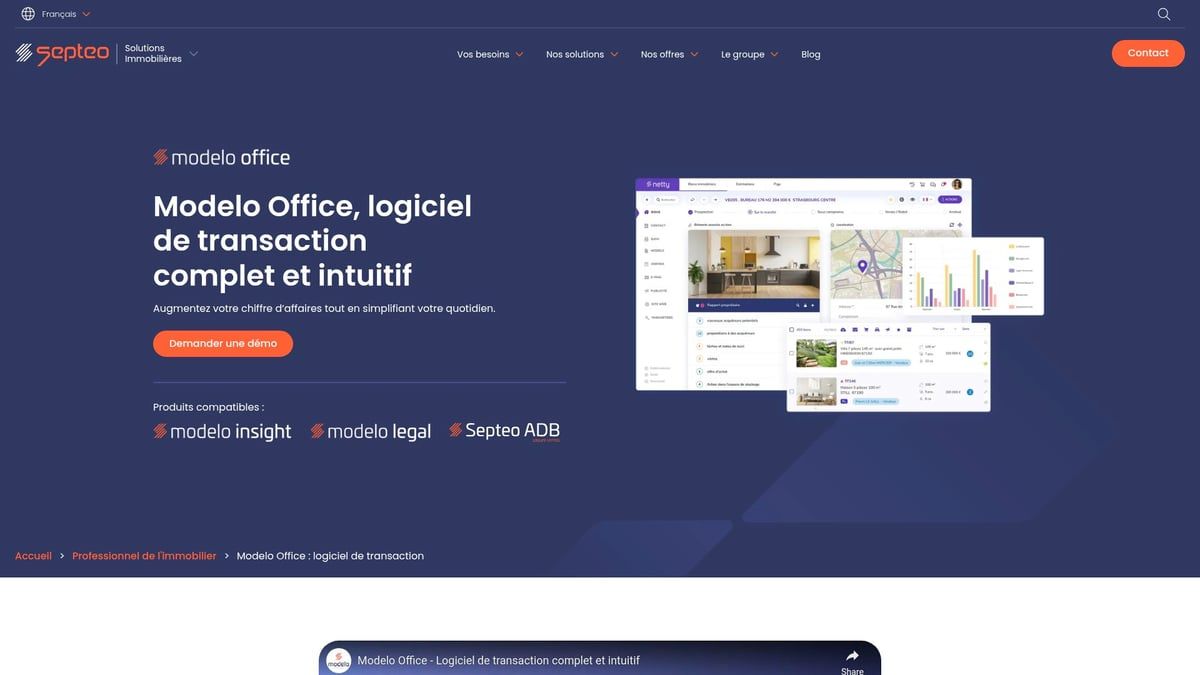 7 Logiciel Immobilier Incontournables à Découvrir en 2025 - Modelo Office – Solution tout-en-un pour la transaction