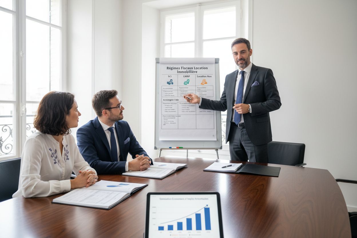 comparaison statuts fiscaux immobilier