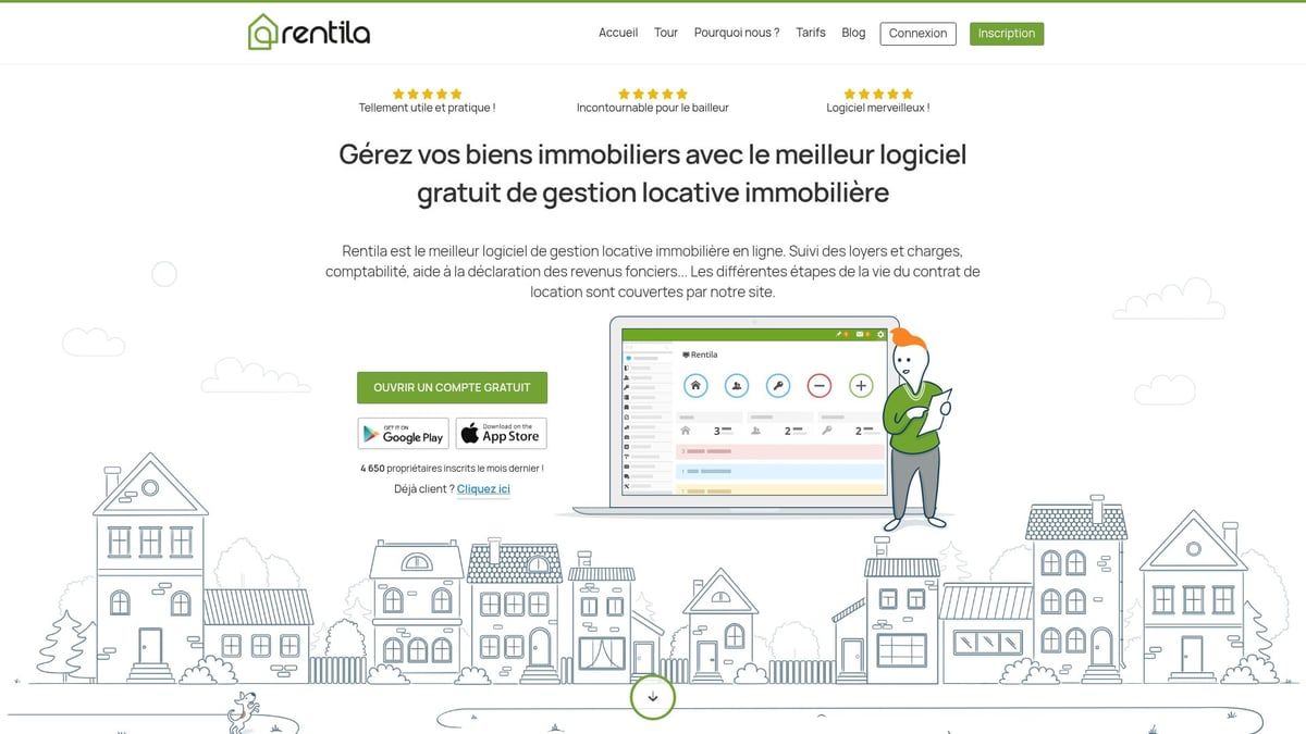 7 Meilleurs Outil Gestion Locative à Découvrir en 2025 - Rentila