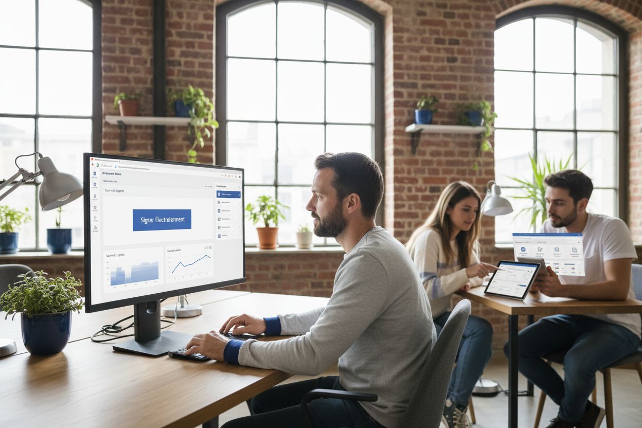 signature électronique gestion locative