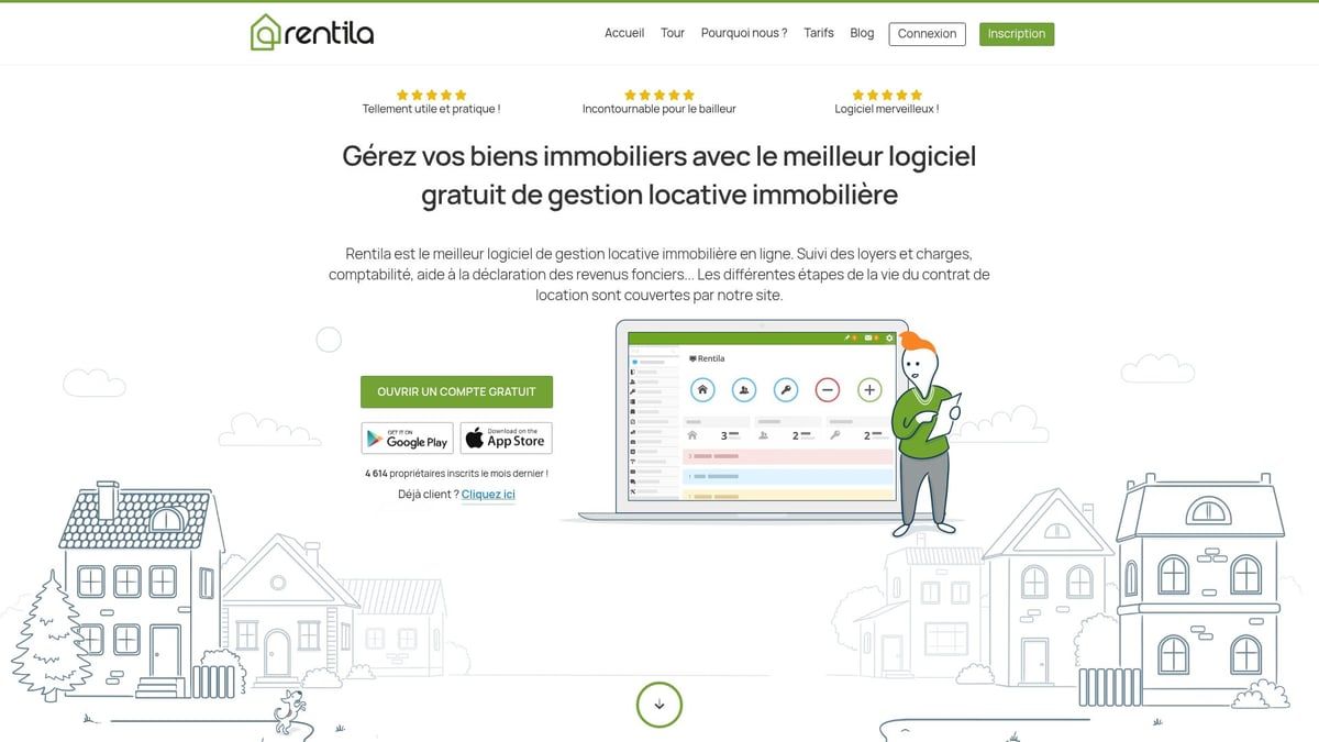 7 Meilleurs Logiciel Location Appartement à Découvrir en 2025 - Rentila