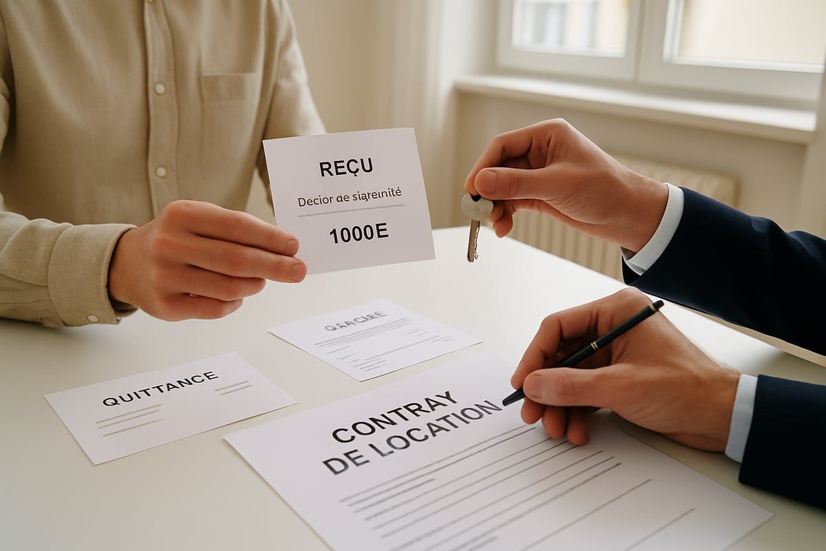 Montant, versement et encaissement du dépôt de garantie