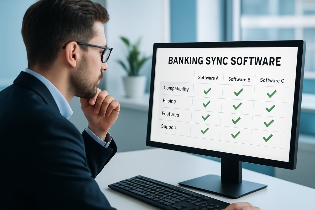 Comment choisir sa solution de synchronisation bancaire ?