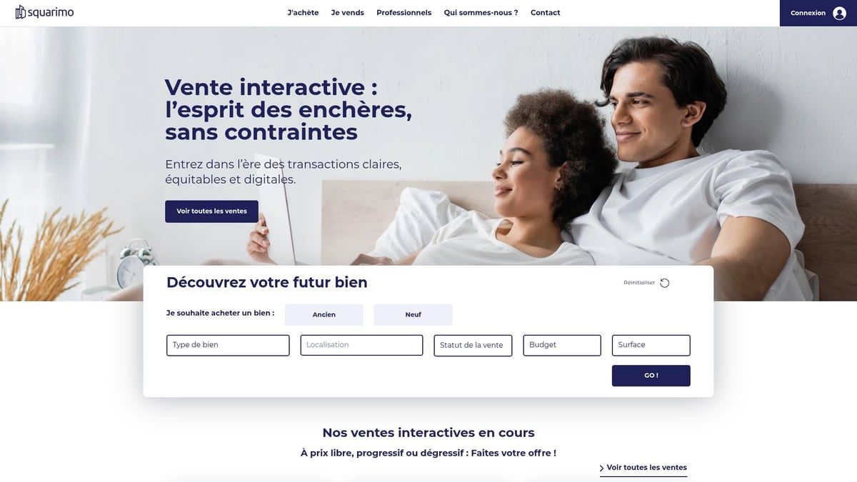 8 Innovations Proptech France à Suivre en 2025 - Squarimo : Salle de vente immobilière interactive