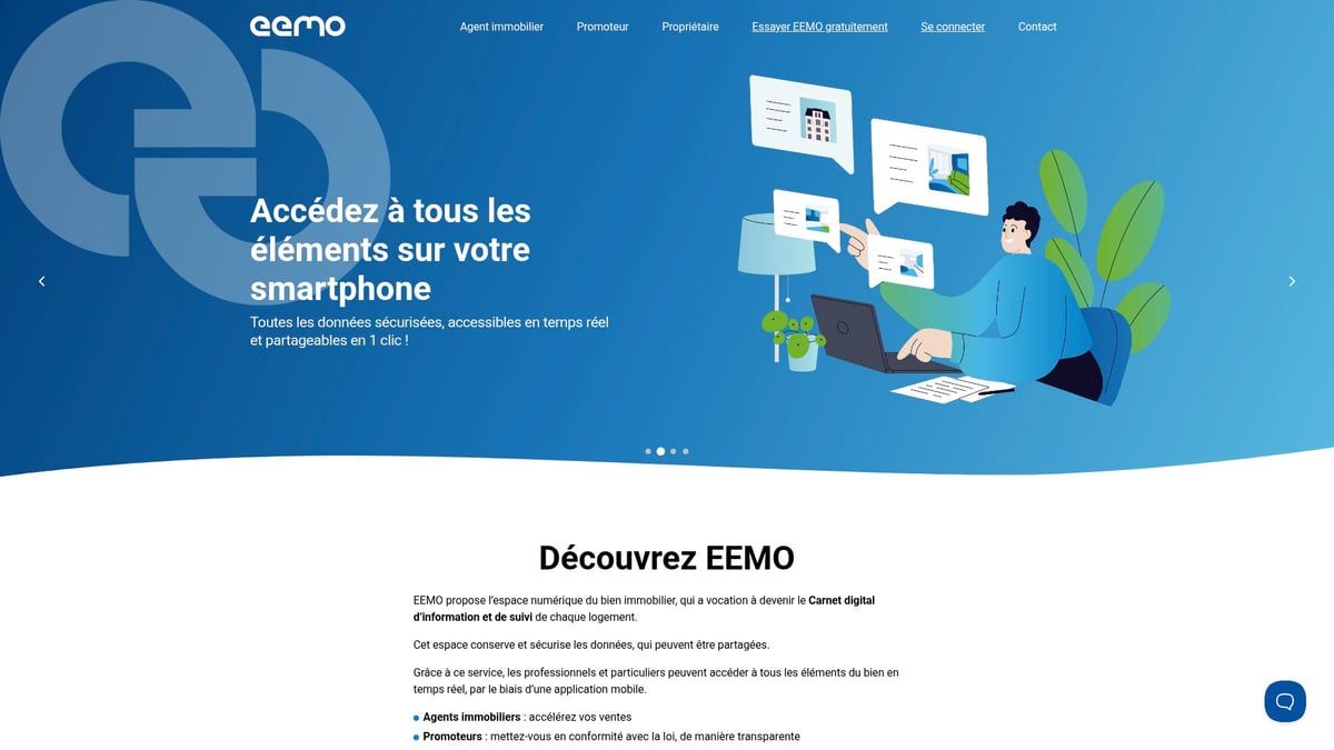 8 Innovations Proptech France à Suivre en 2025 - EEMO : Le carnet de santé numérique du logement