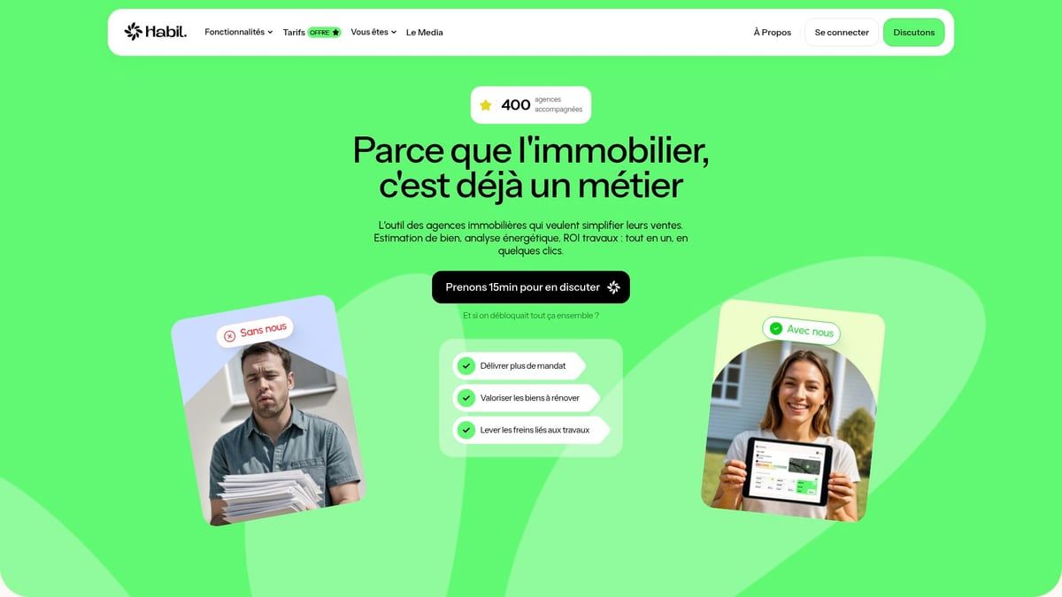 8 Innovations Proptech France à Suivre en 2025 - Habil : Facilitation des projets énergétiques pour l’habitat