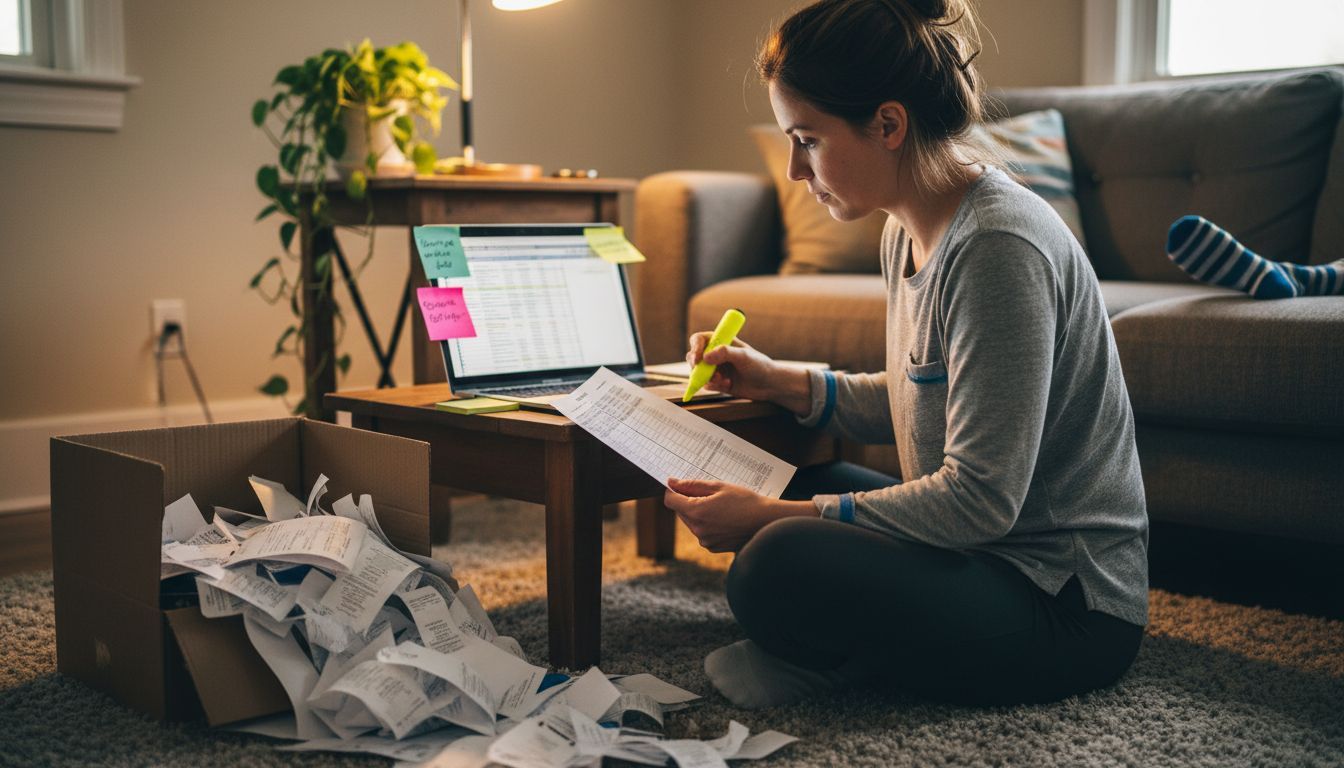 Tenant categorizing rental expenses at home