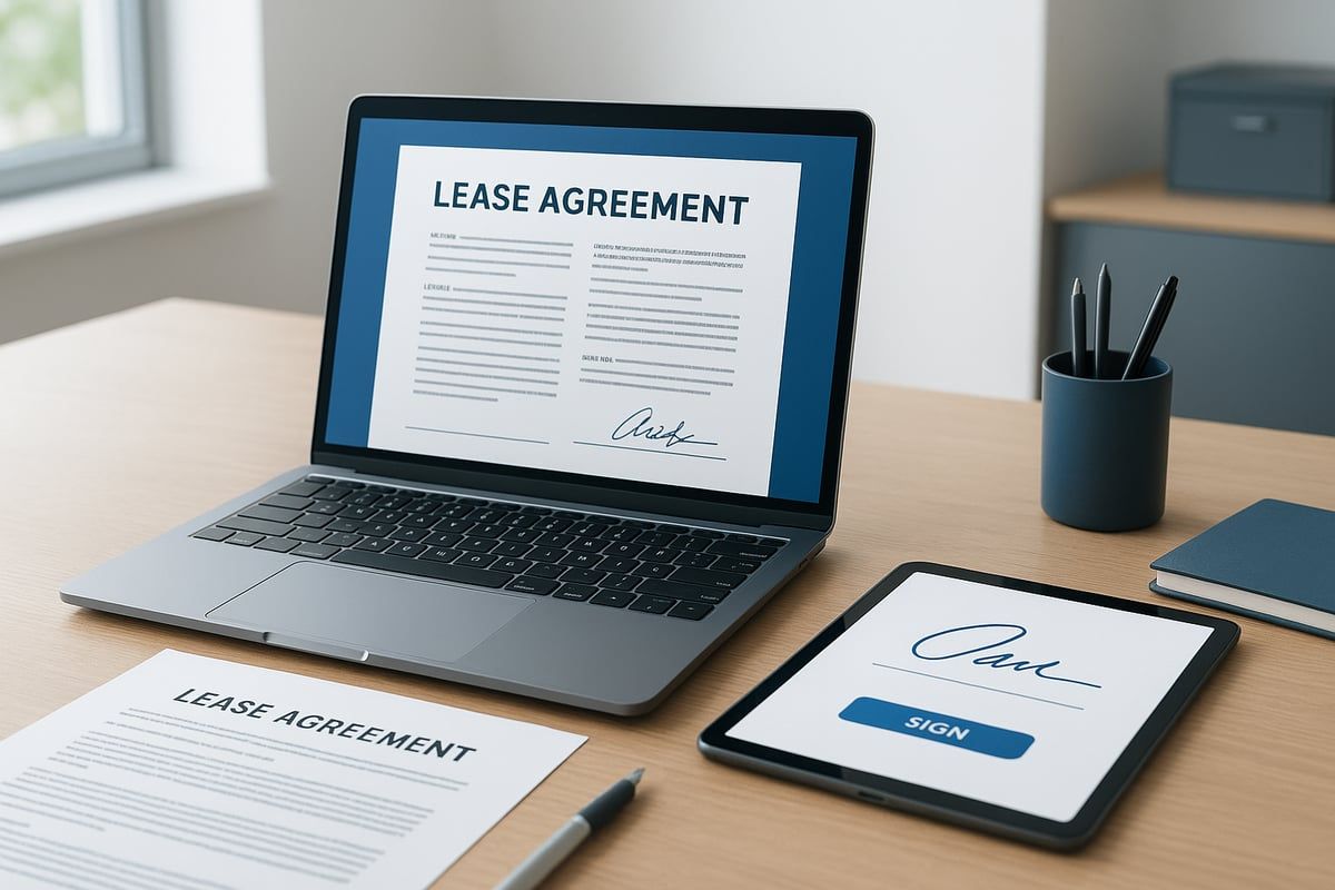 Les Étapes Clés pour Créer un Contrat de Location Digital