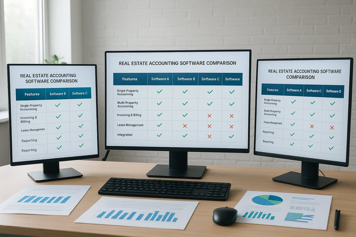 Comparatif des fonctionnalités et tarifs des logiciels