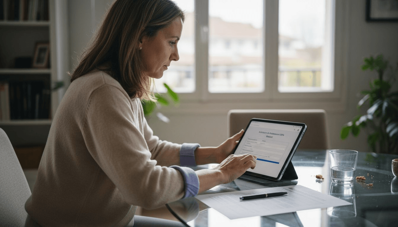 Mettre en place un prélèvement automatique depuis une tablette