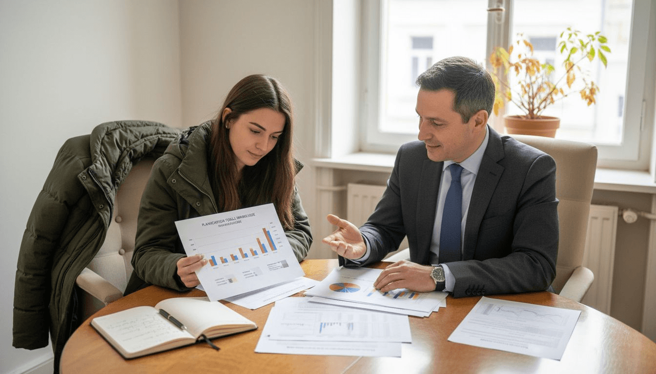 Échange entre un propriétaire et un expert en fiscalité