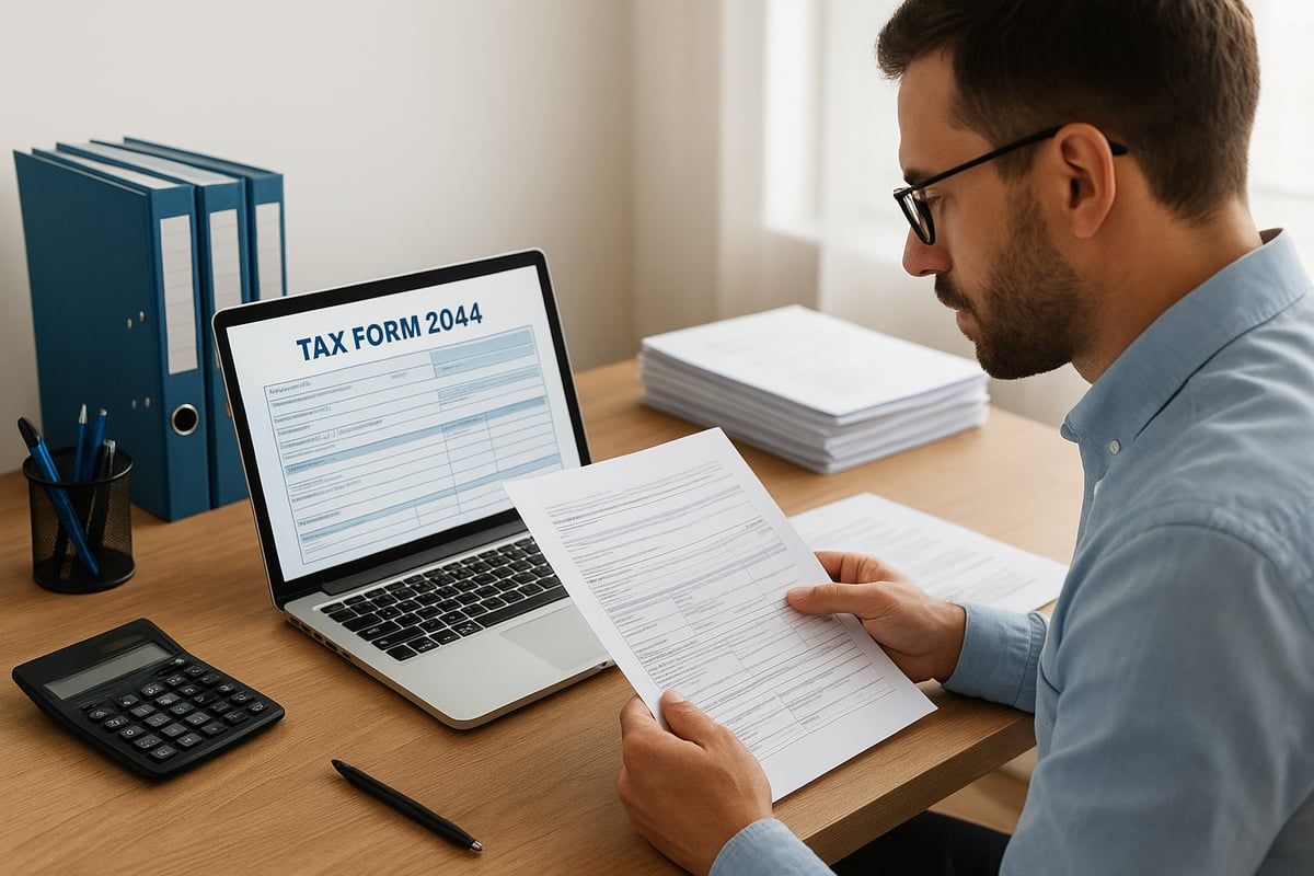 Comment remplir la déclaration 2044 simplifiée étape par étape ?