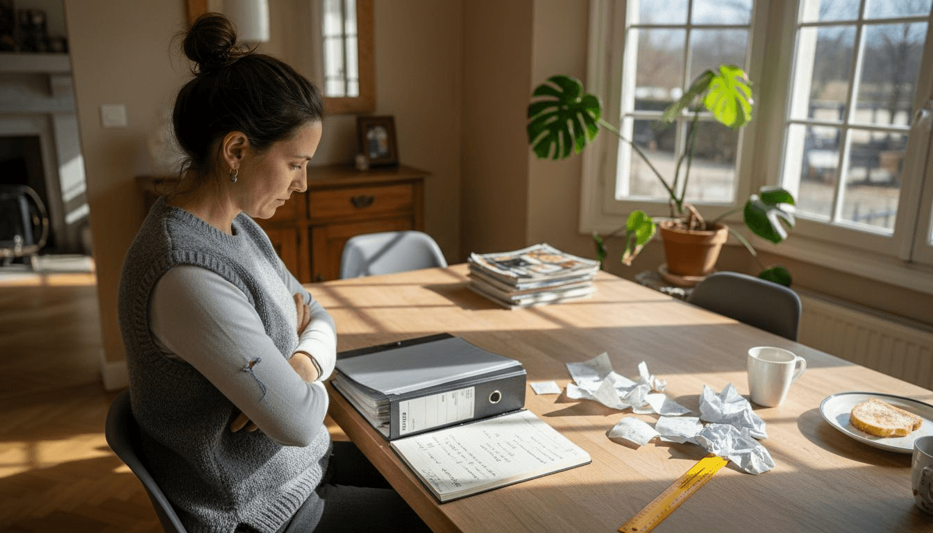 Une investisseuse en location meublée réfléchit aux avantages du régime micro-BIC pour optimiser la fiscalité de ses revenus locatifs.