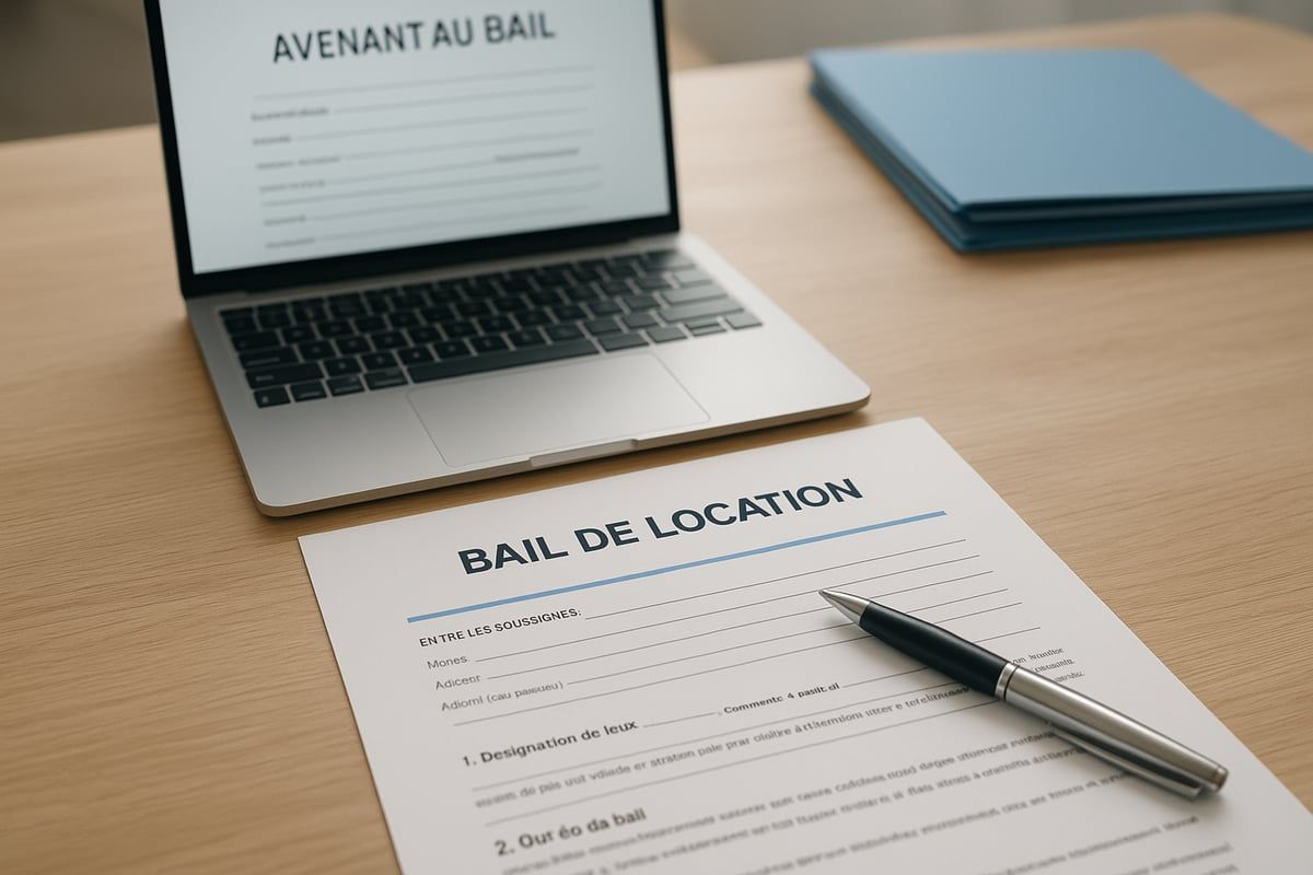 Modèle d’avenant au bail de location 2026 à télécharger