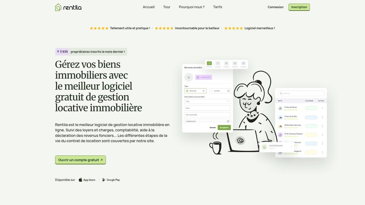7 Meilleures Application Pour Gérer Ses Locations En 2026 - Rentila