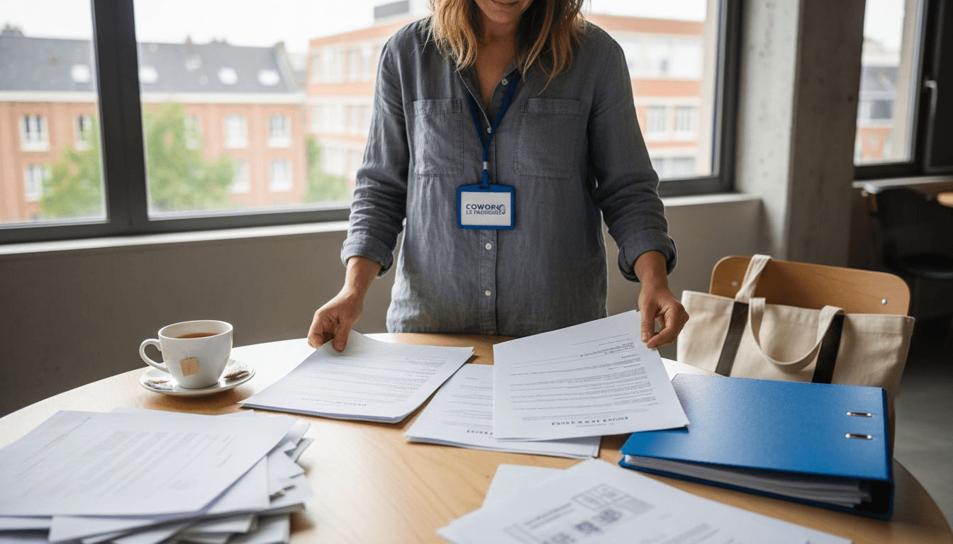 Un locataire passe en revue plusieurs offres de bail pour trouver celle qui lui convient le mieux.
