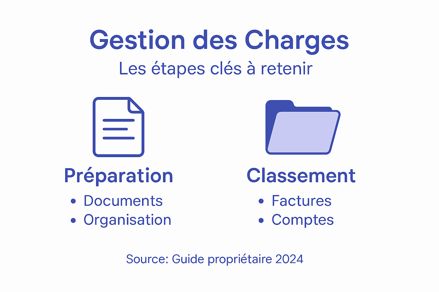 Infographie : comment optimiser la gestion des charges en tant que propriétaire