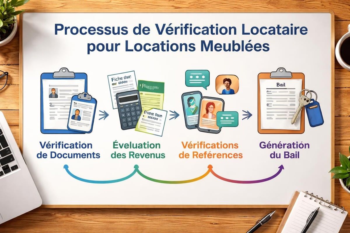 Processus gestion locataire meublé