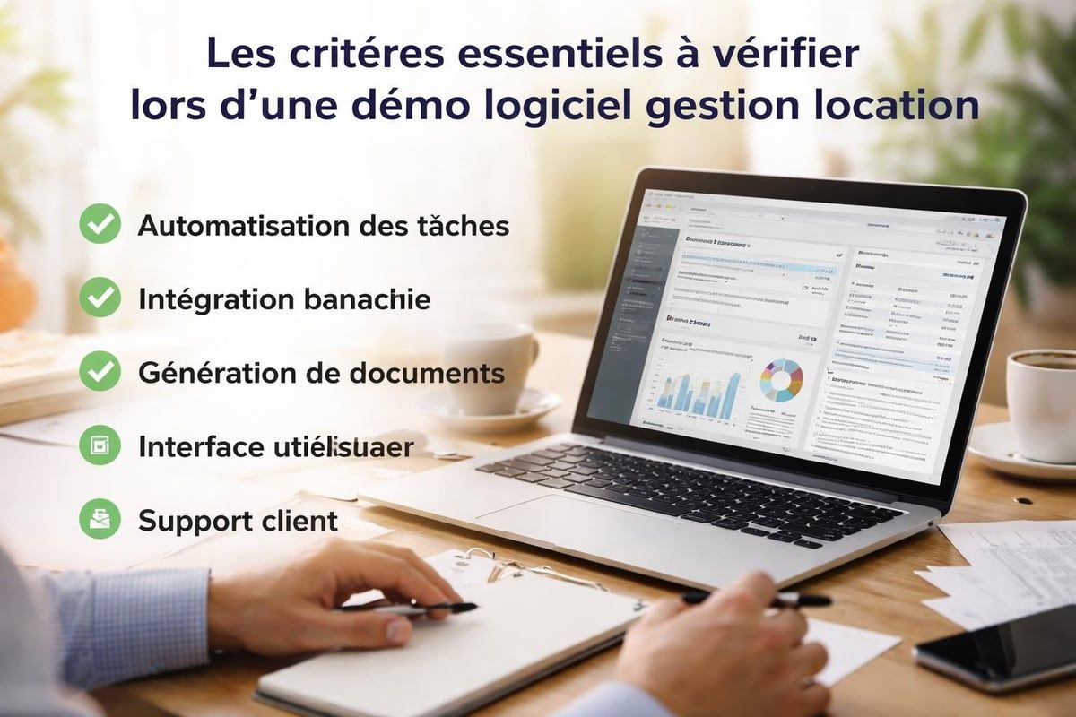 Critères d'évaluation démonstration logiciel
