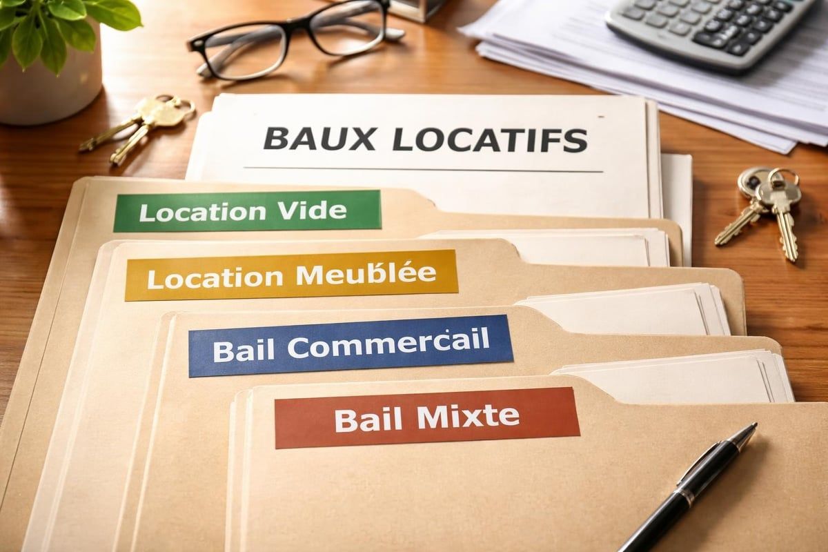 Types de baux personnalisables