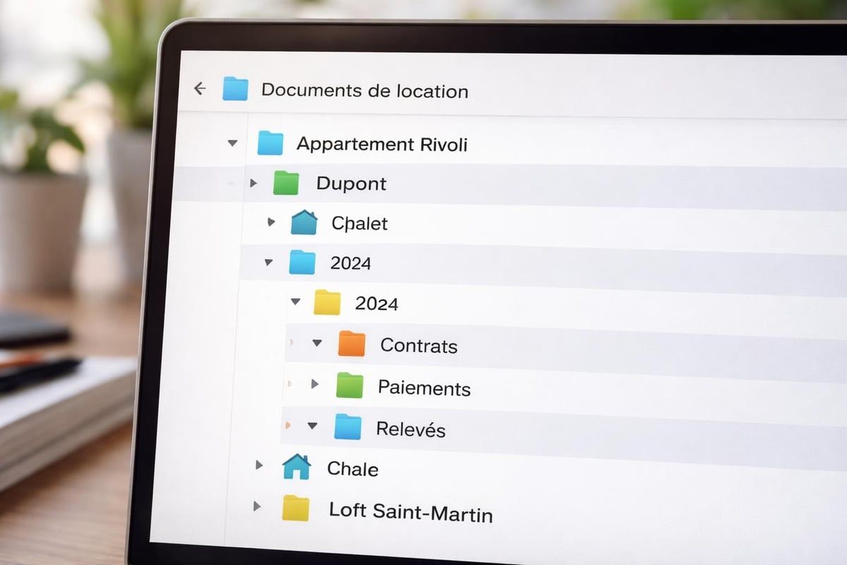 Organisation documentaire gestion locative