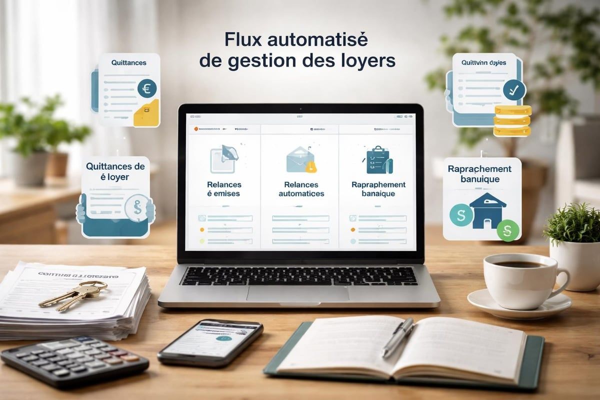 Processus encaissement loyers