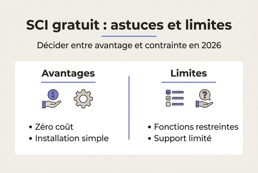 Infographie : tout savoir sur les atouts et les inconvénients de la SCI – accès gratuit