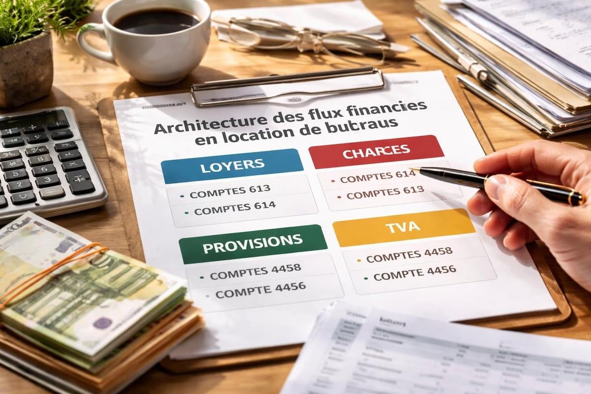 Flux financiers gestion bureaux