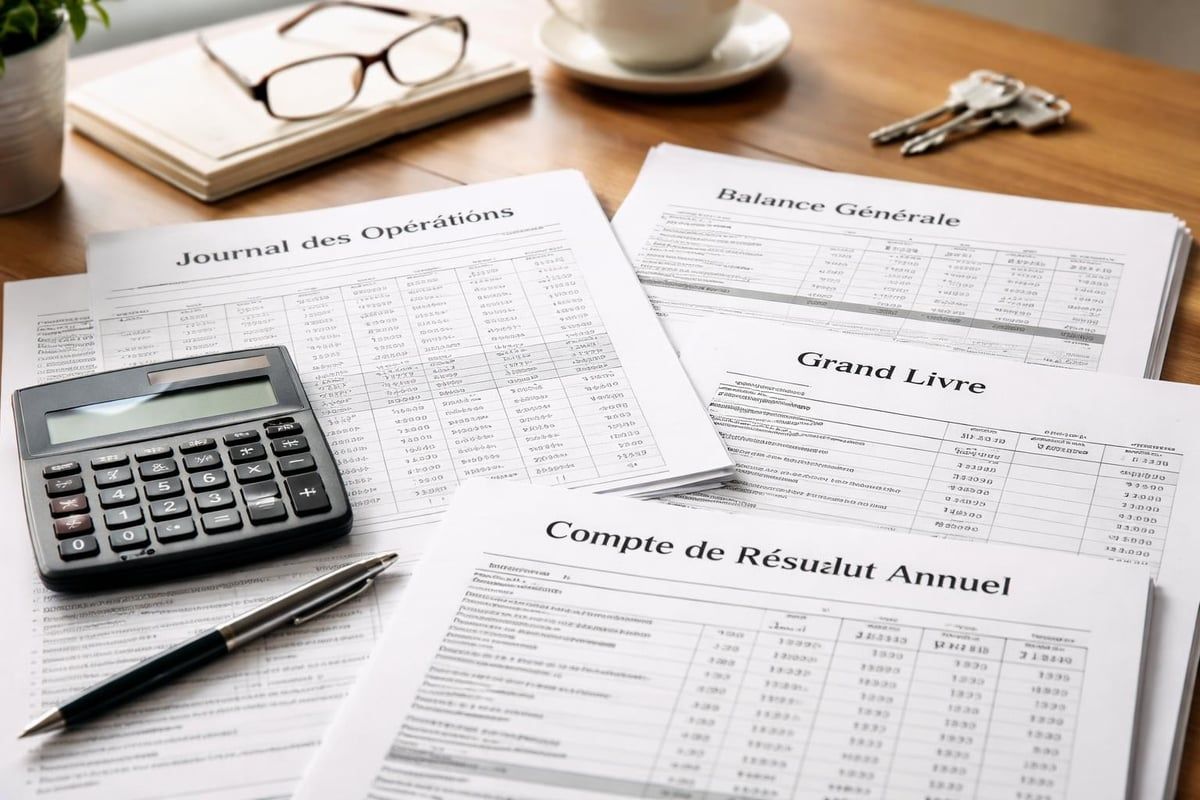 Documents comptables location immobilière