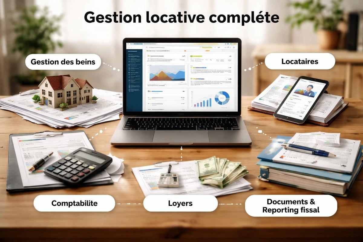 Fonctionnalités gestion locative