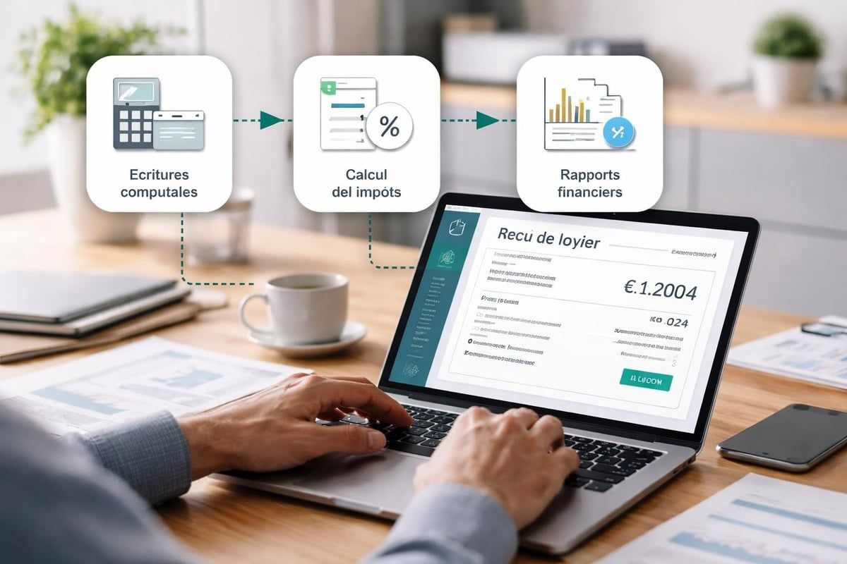 Intégration comptable des quittances