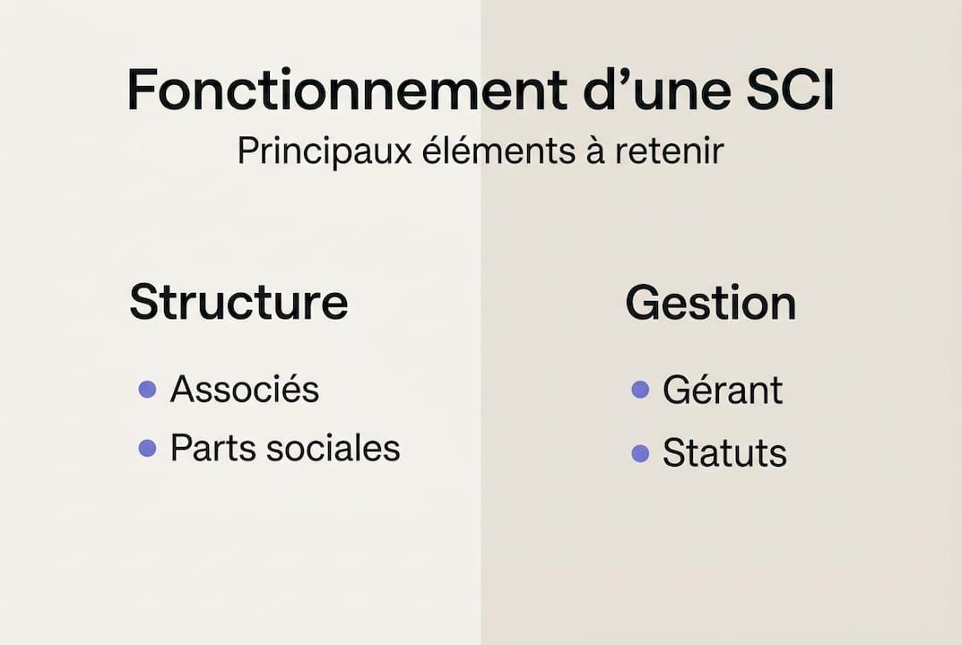 Aperçu clair et concis sur le fonctionnement et la gestion d’une SCI