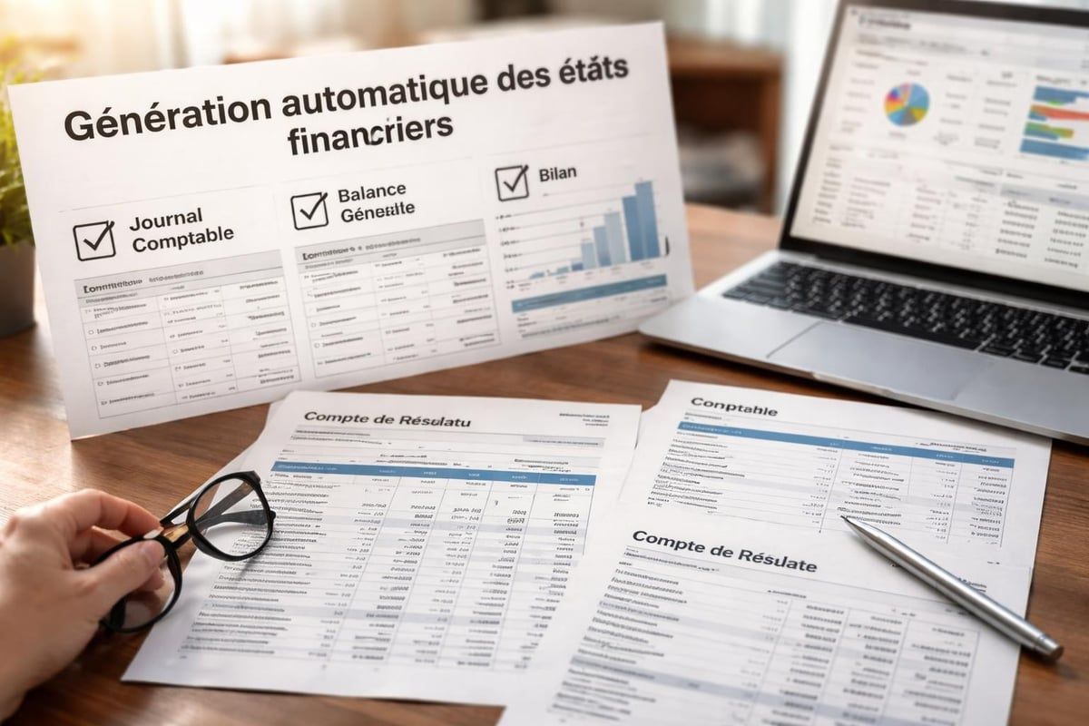Production automatisée des documents comptables