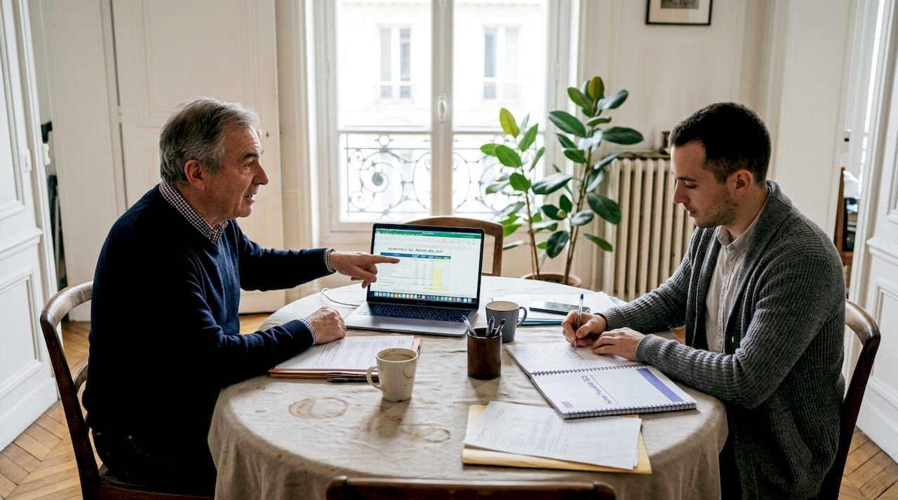Atelier sur la fiscalité des SCI organisé dans un appartement parisien