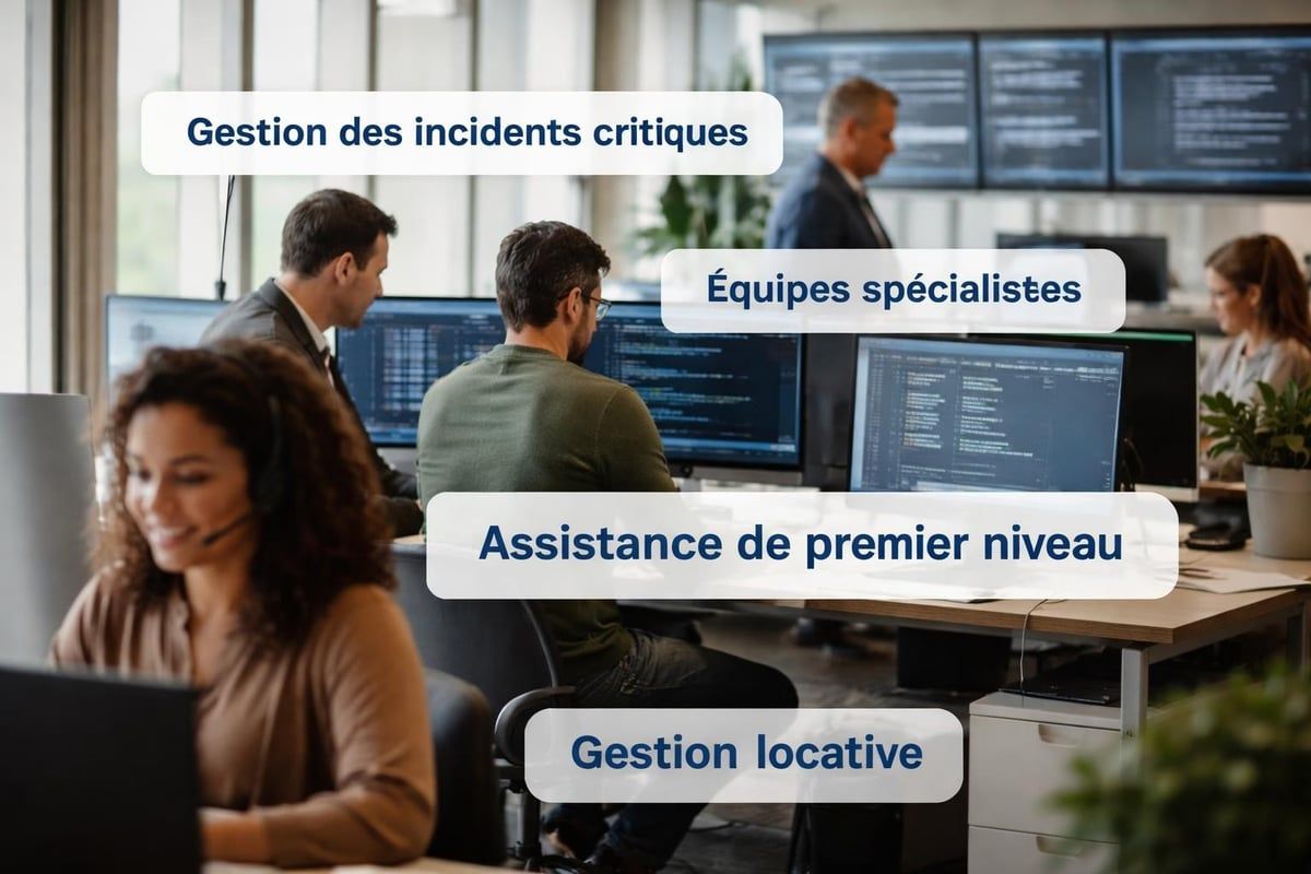Système de support logiciel propriétaire