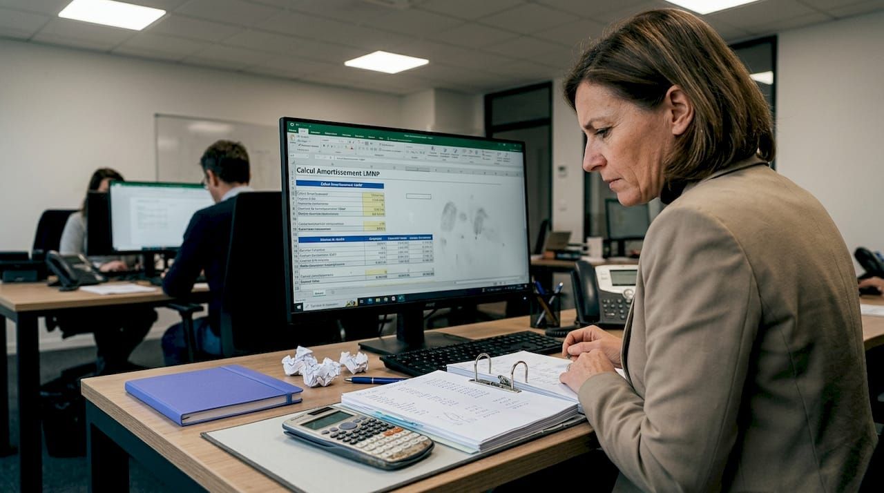 Comment calculer l’amortissement en LMNP depuis son bureau ?