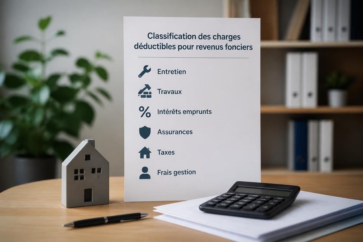 Organisation charges déductibles