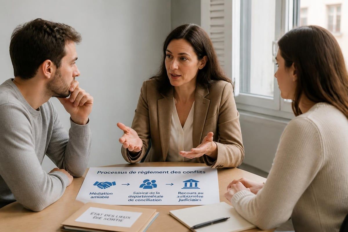 Résolution litiges état des lieux