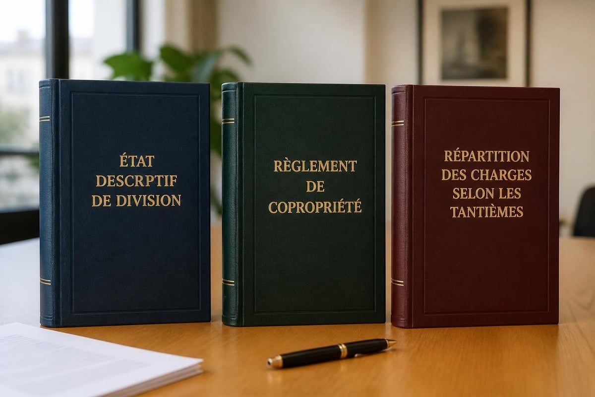 Structure juridique règlement copropriété