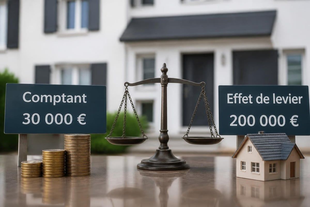 Mécanisme de l'effet de levier immobilier