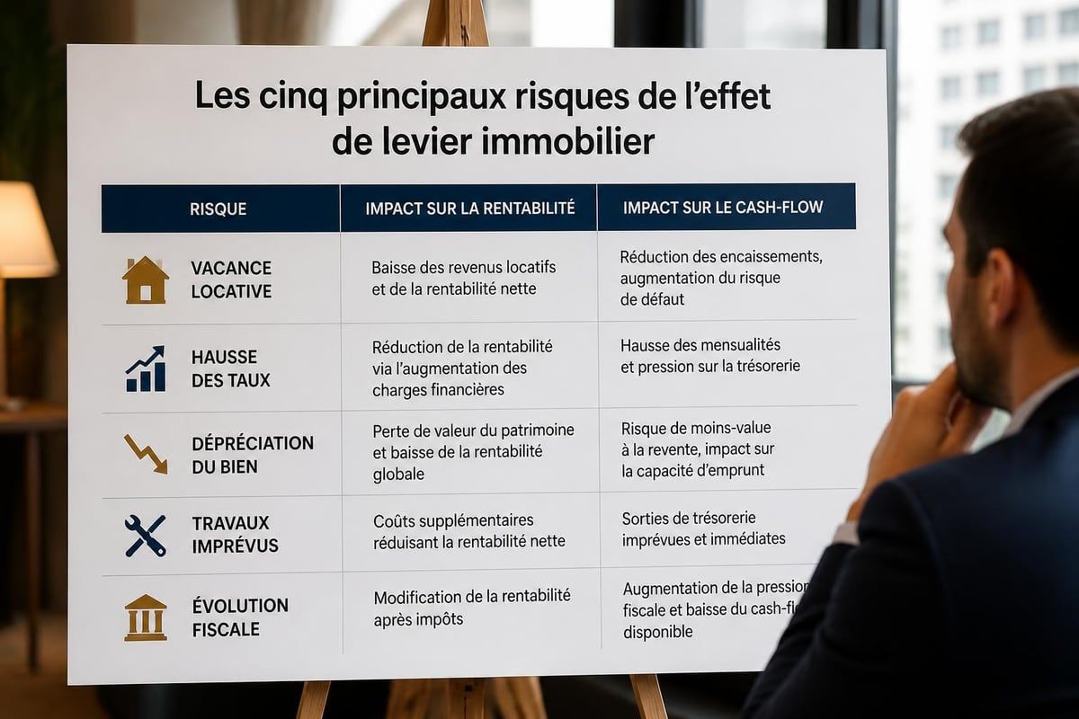 Risques de l'effet de levier