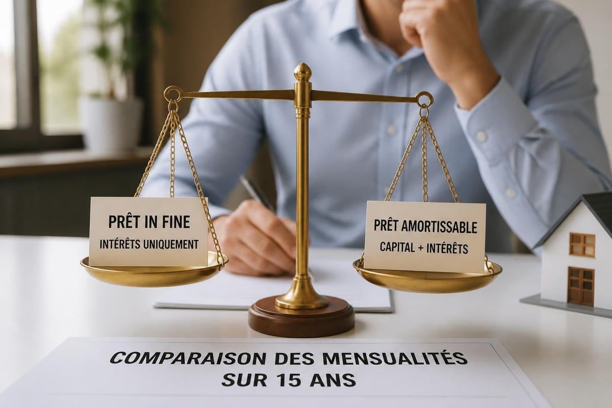 Structure mensualités prêt in fine
