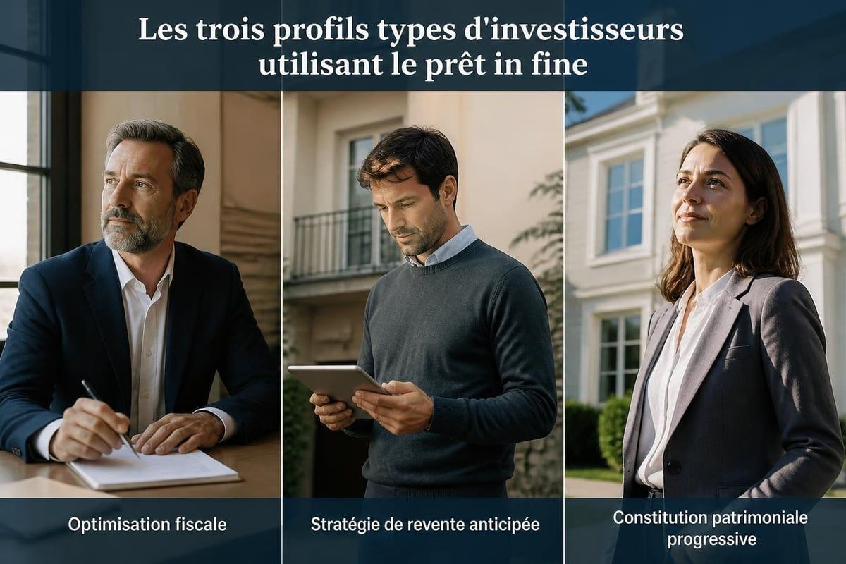 Profils investisseurs prêt in fine