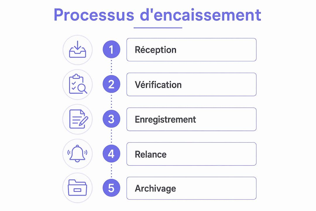 Les grandes étapes du processus d'encaissement des loyers en un coup d'œil