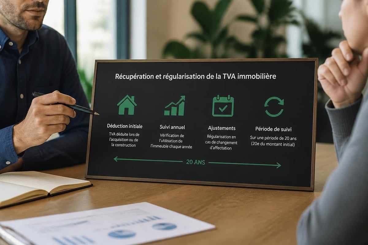 Processus de récupération TVA immobilière