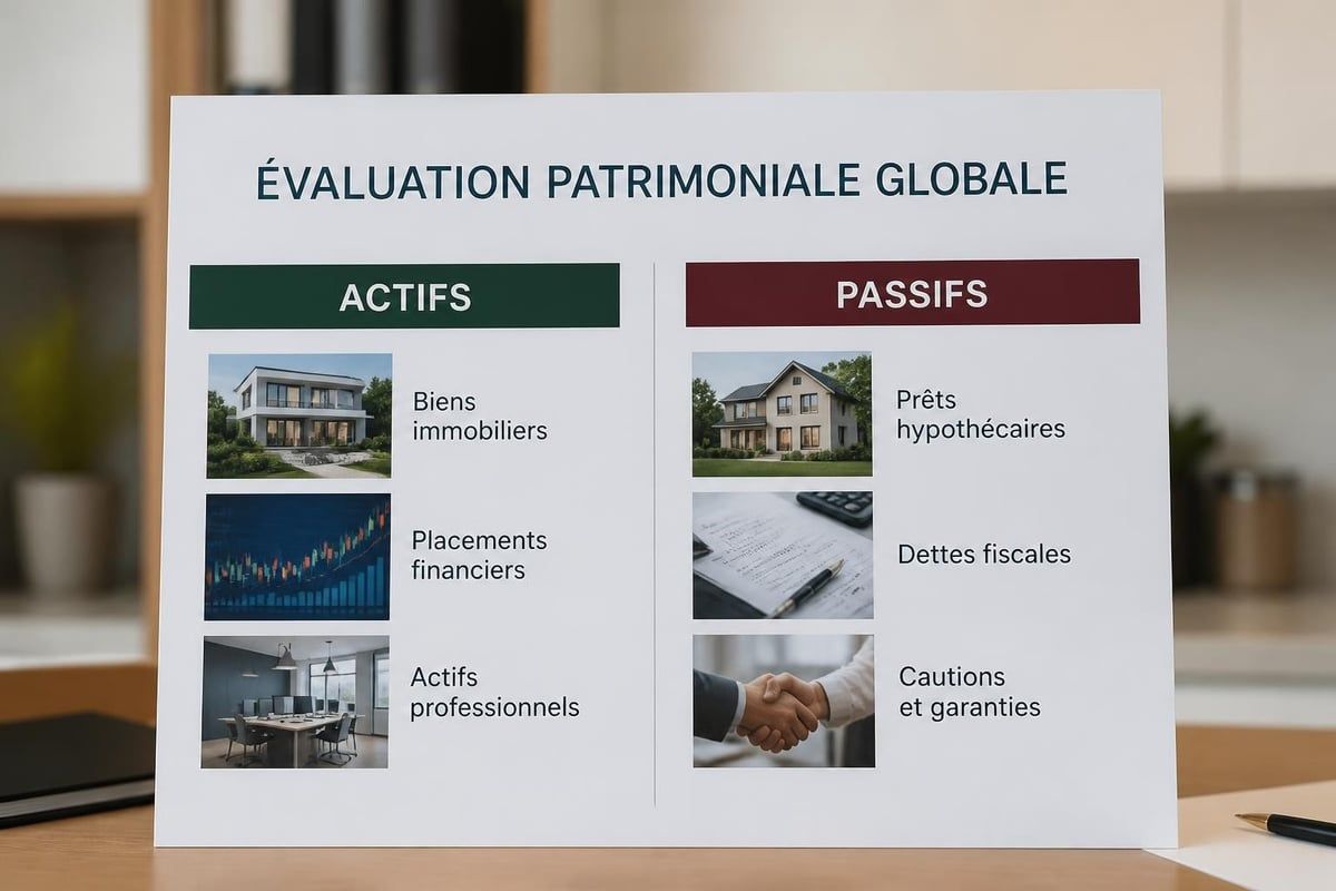 Structure d'un bilan patrimonial