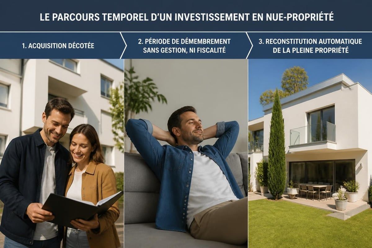Montage d'investissement en nue-propriété